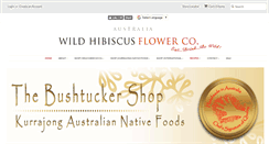 Desktop Screenshot of bushtuckershop.com